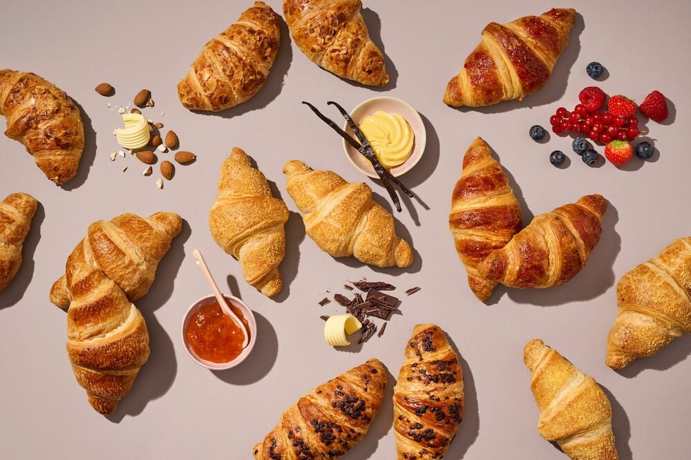 filled croissants